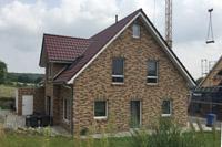 Landhaus Einfamilienhaus - Haustyp Gelsenkirchen - 3-Giebel-Haus, Dachschleppe, Sulen, Herrengiebel, Kapitnsgiebel, Landhausstil Massivhaus - 3. Giebel - planen und bauen - Haus bauen - Einfamilienhuser - zwo ARCHITEKTEN