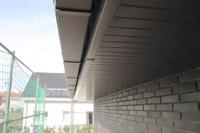 Massivhaus Einfamilienhaus "Rhein-Kreis Neuss" - dunkle Dachberstnde, dunkle Dachrinnen - Fertighaus, Architektenhaus bauen zum Festpreis