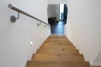 Massivhaus Einfamilienhaus Bergkamen Kamen - geradlufige Treppe - Fertighaus, Architektenhaus bauen zum Festpreis
