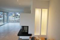 Massivhaus Einfamilienhaus "Meerbusch Ratingen" - Nischen, Kamin - Fertighaus, Architektenhaus bauen zum Festpreis