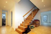 Massivhaus Einfamilienhaus "Meerbusch Ratingen" - Faltwerktreppe - Fertighaus, Architektenhaus bauen zum Festpreis