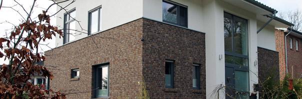 Modernes Einfamilienhaus Mhlheim an der Ruhr - modernes Massivhaus - modernes Architektenhaus - modernes Haus bauen - moderne Einfamilienhuser - zwo ARCHITEKTEN