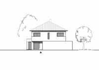 Massivhaus Stadtvilla Bochum - Ansicht - Stadthaus mit 2 Vollgeschossen zum Festpreis