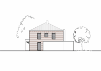 Massivhaus Stadtvilla Duisburg - Ansicht - Stadthaus mit 2 Vollgeschossen zum Festpreis