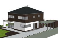 Massivhaus Stadtvilla "Dsseldorf Niederrhein" - Stadthaus mit 2 Vollgeschossen zum Festpreis