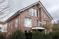 Stadtvilla Haustyp Remscheid, Satteldach, Klinkerfassade, 2 Vollgeschosse, bauen am Hang, NRW
