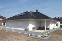 Bungalow Essen Wattenscheid Winkelbungalow, Solaranlage, Freisitz, weier Klinkerstein (gebrochener Emslnder), Sule